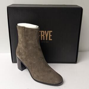 Frye Julia Ankle Boots, Dark Taupe Suede, Women's 9 M
